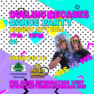 50% Off Tickets on Saturday, August 22, 2026, at Centennial Terrace